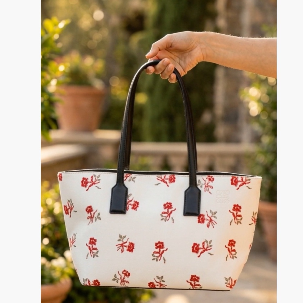 Loewe floral tote
